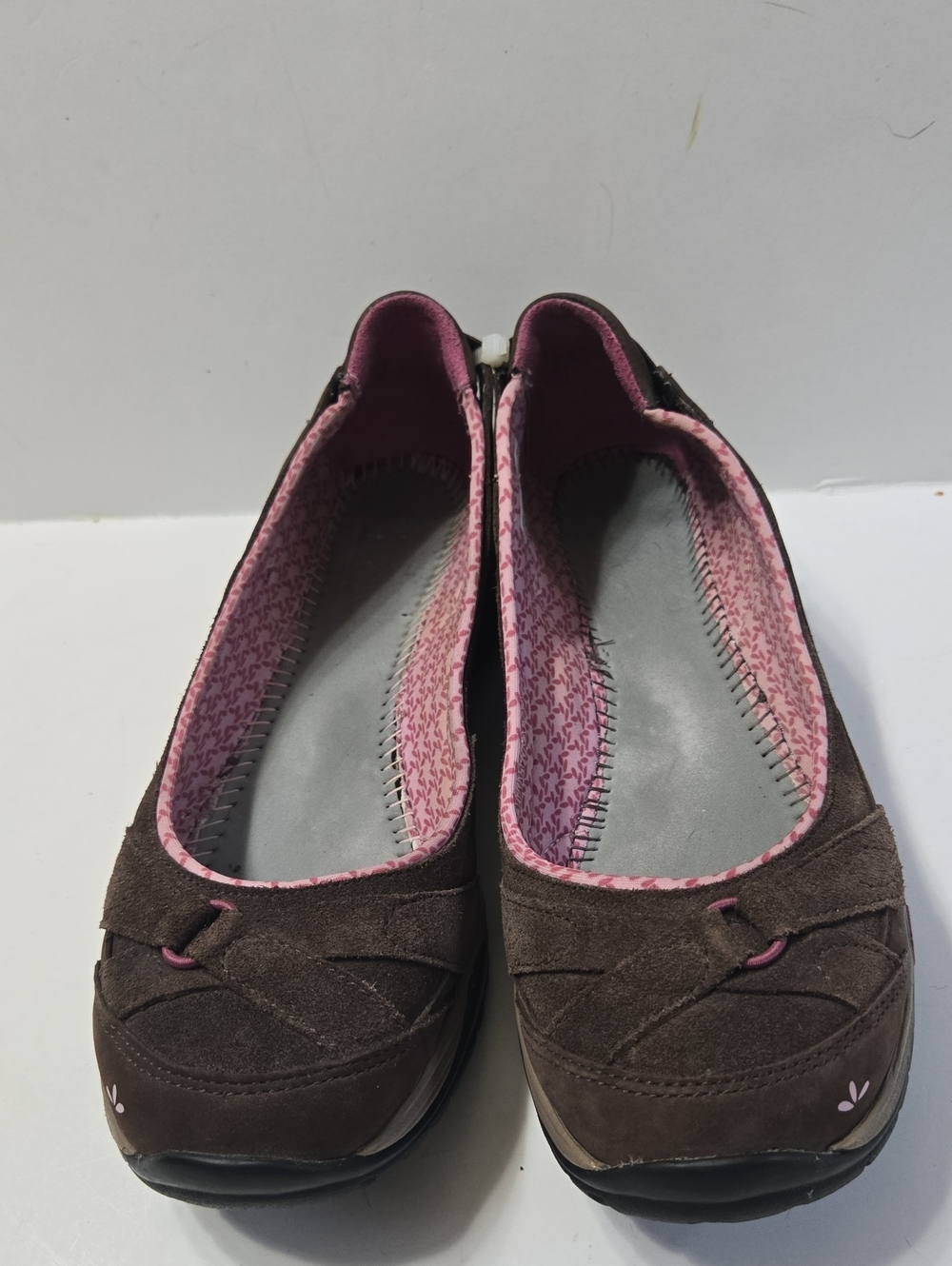 Timberland Women's Chocolate Brown Agile IQ/Comforia System Casual Ballet Flats